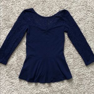 Express Peplum Top